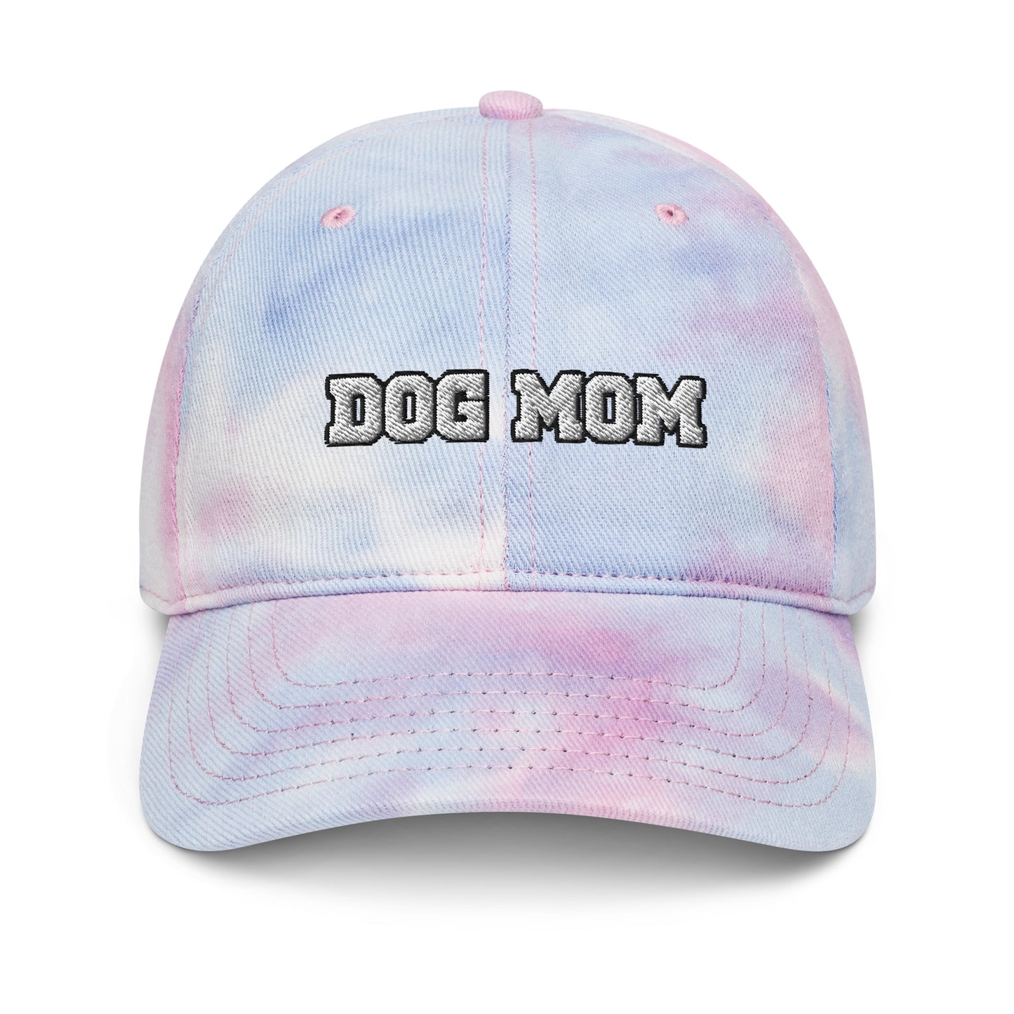 Casquette tie-dye brodée Dog Mom