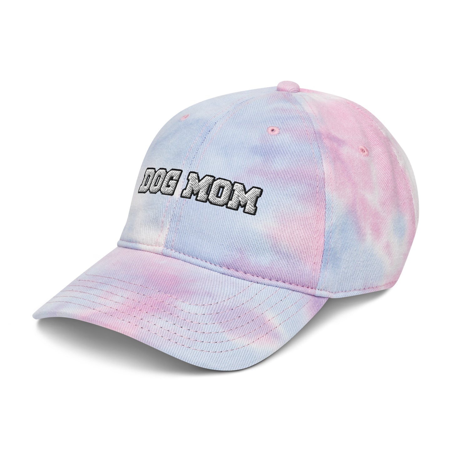 Casquette tie-dye brodée Dog Mom